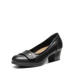 Cozy Chunky Block Heels for Work & Events