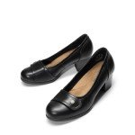 Cozy Chunky Block Heels for Work & Events