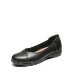 Dream Pairs Women's Black Flats, Size 39 EU