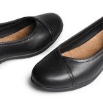 Dream Pairs Women's Black Flats, Size 39 EU