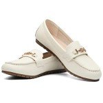 Comfortable Slip-On Shoes for Women - White