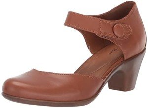 Easy Spirit Women's Clarice Brown Pump, Size 8.5 W