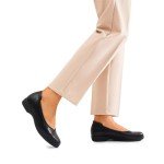 Dream Pairs Women's Black Flats, Size 39 EU