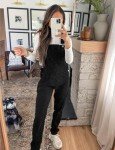 Luvamia Adjustable Corduroy Overalls for Women