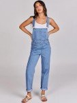 Women’s Adjustable Strap Denim Overall Jumpsuit