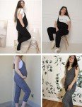 Ekouaer Women's Casual Sleeveless Jumpsuit with Pockets