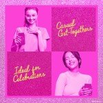 Barbie-Inspired Pink Glass Cups with Lids & Straws