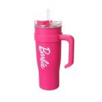 Barbie Collection Steel Cup with Handle and Straw