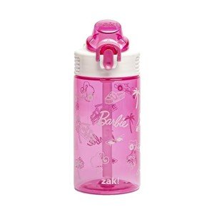 Barbie Sage Water Bottle with Straw and Handle