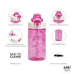 Barbie Sage Water Bottle with Straw and Handle