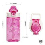 Barbie Sage Water Bottle with Straw and Handle