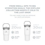 Stanley IceFlow Stainless Steel Tumbler - Rose Quartz