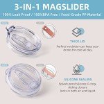 Insulated Travel Tumbler with Handle and Straw