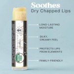 Beauty By Earth Natural Lip Balm - Unflavored 4-Pack