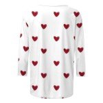 Cute Heart Graphic Tees for Women