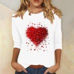 Funny Graphic Valentine's Day Shirts for Women