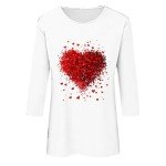 Funny Graphic Valentine's Day Shirts for Women