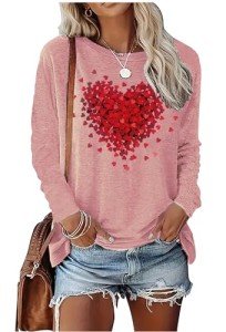 Funny Valentine's Day Graphic Tee for Women
