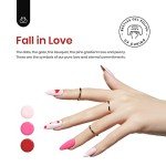 Beetles Pink Gel Nail Polish Set - 6 Shades