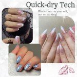 Valentine's Glitter & Pearl Nail Polish Set