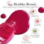 Valentine's Glitter & Pearl Nail Polish Set