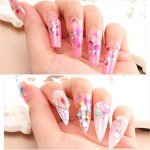 Valentine's Heart Nail Glitter Sequins - 12 Colors