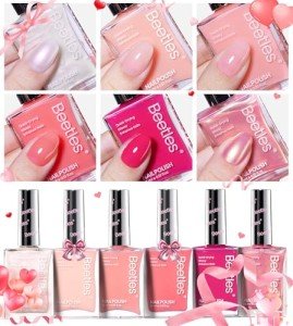 Beetles Heartbeat Nail Polish Set – 6 Colors
