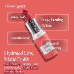 Perfect Red Refillable Lipstick - Vegan & Moisturizing