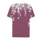 Floral Print Summer Tops for Women 2024