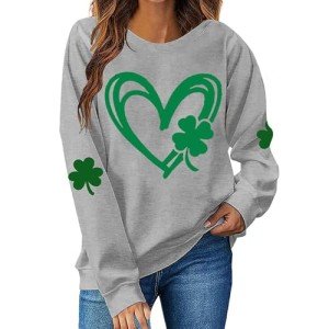 St. Patrick's Day Long Sleeve Top for Women