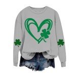 St. Patrick's Day Long Sleeve Top for Women
