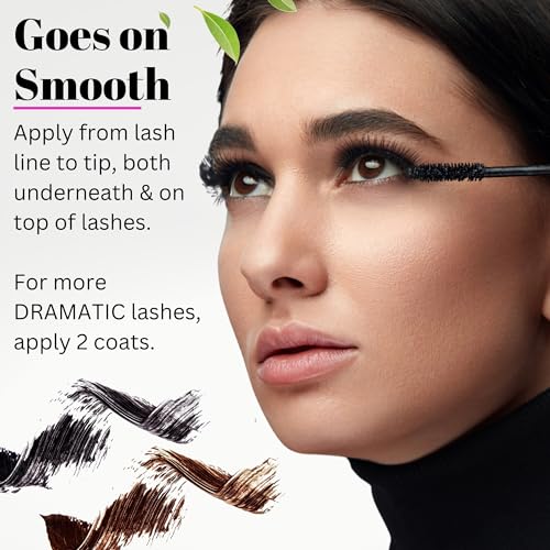 Vegan Mascara for Sensitive Eyes - 100% Natural