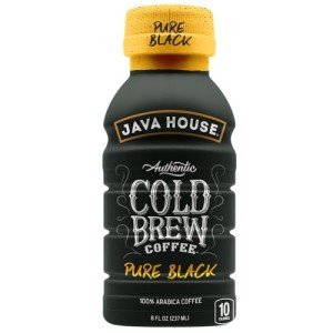 Java House Pure Black Cold Brew Coffee, 6 Pack