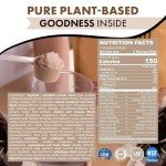 UpNourish Vegan Chocolate Protein Powder with Probiotics