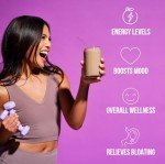 VitaHustle ONE Vanilla Vegan Protein Powder 20G