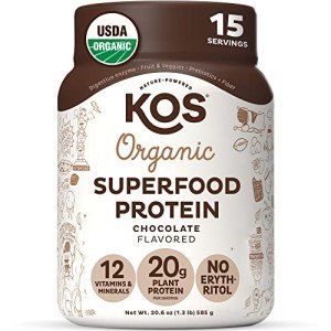 KOS Organic Plant-Based Protein Powder - Chocolate