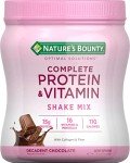 Nature’s Bounty Vanilla Protein & Vitamin Shake Mix