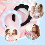 2 Pack Spa Headbands for Skincare and Makeup