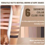 Mini Naked Eyeshadow Palette: 6 Neutral Shades