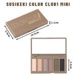 Mini Naked Eyeshadow Palette: 6 Neutral Shades