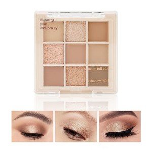 Boobeen Nude Eyeshadow Palette - Matte & Shimmer