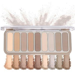 9-Color Matte Eyeshadow Palette for Everyday Looks