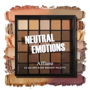 Nude Neutral Smokey Eyeshadow Palette - Travel Size