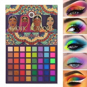UCANBE Neon Eyeshadow Palette - 48 Vibrant Colors