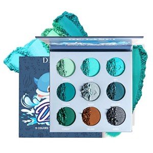Teal Toned 9-Shade Eyeshadow Palette for Stunning Looks