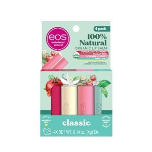 Eos Natural Organic Lip Balm Variety Pack