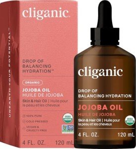 Cliganic 100% Pure Organic Jojoba Oil 4oz