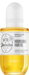 Brazilian Glossy Hair Oil for Frizz Control