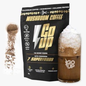 Go Up Mushroom Coffee with Collagen & Vitamins