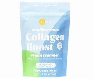 GOLDE Vanilla Cream Collagen Boost Vegan Creamer